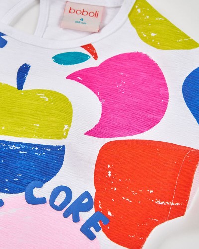 BOBOLI Knit t-Shirt for girl -BCI - 343145