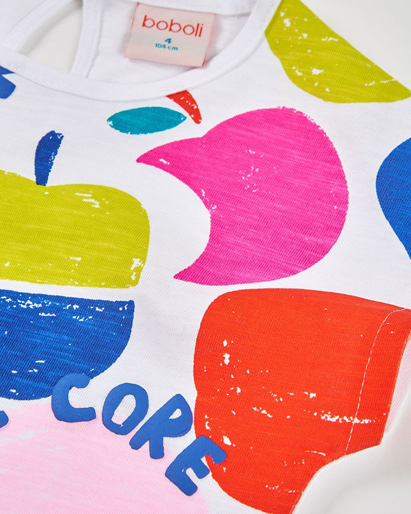 BOBOLI Knit t-Shirt for girl -BCI - 343145