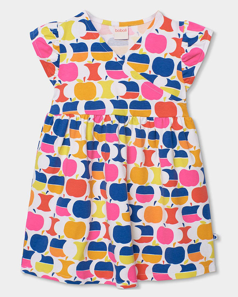 BOBOLI Knit stretch dress for girl -BCI - 343066