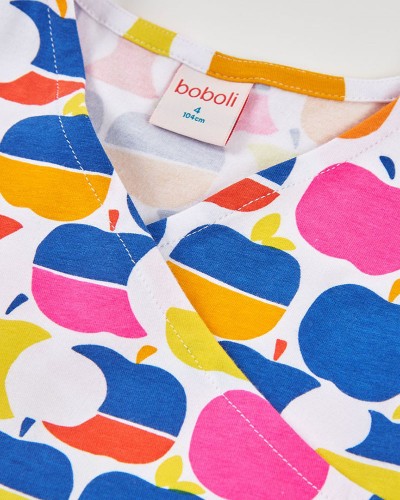 BOBOLI Knit stretch dress for girl -BCI - 343066