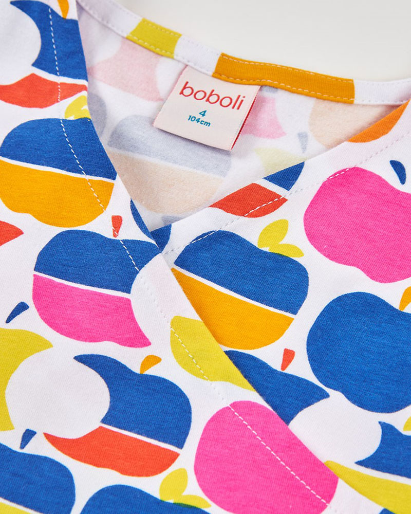 BOBOLI Knit stretch dress for girl -BCI - 343066