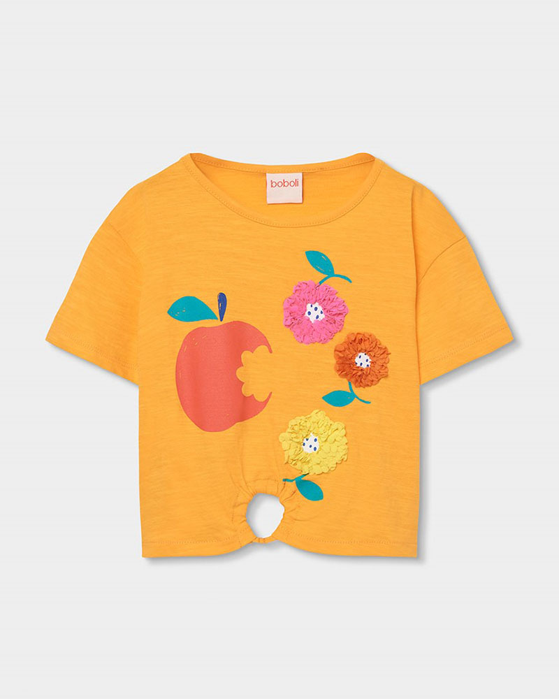 BOBOLI Knit t-Shirt for girl -BCI - 343099