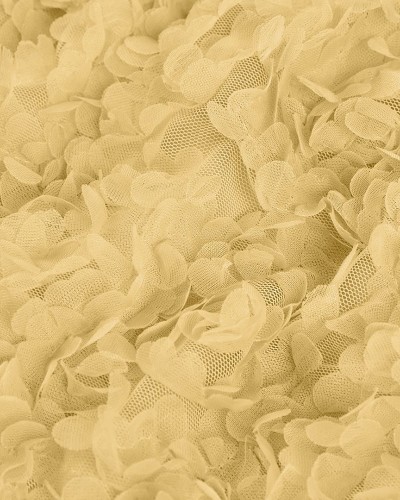 BOBOLI Tulle dress embroidery for girl - 743026