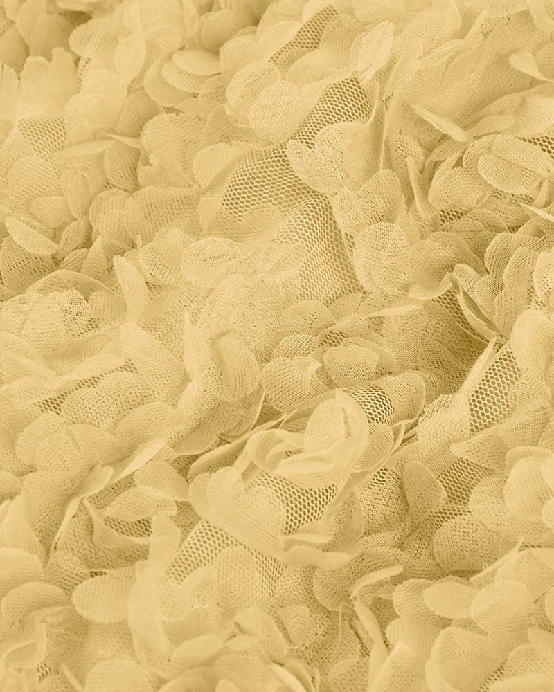 BOBOLI Tulle dress embroidery for girl - 743026