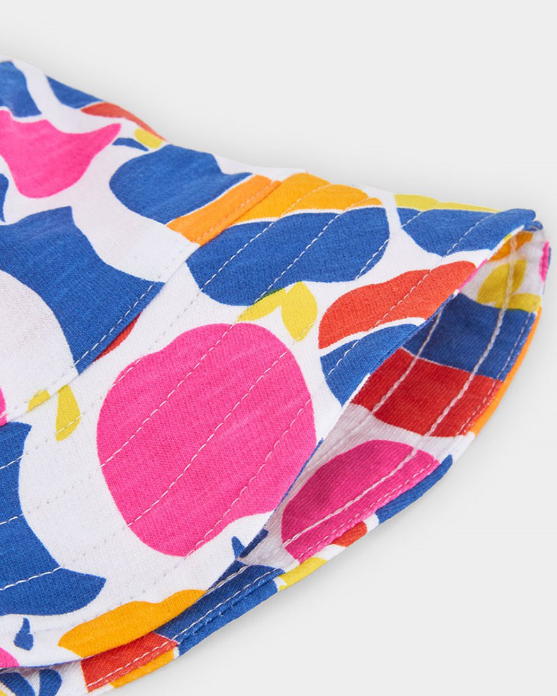 BOBOLI Hat reversible apples for girl -BCI - 343077