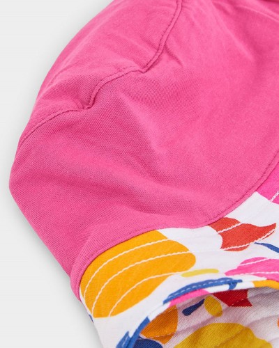 BOBOLI Hat reversible apples for girl -BCI - 343077