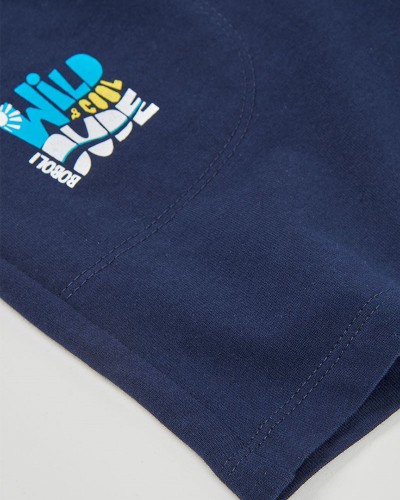 BOBOLI Knit bermuda shorts for boy -BCI - 693042