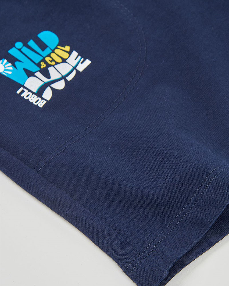 BOBOLI Knit bermuda shorts for boy -BCI - 693042