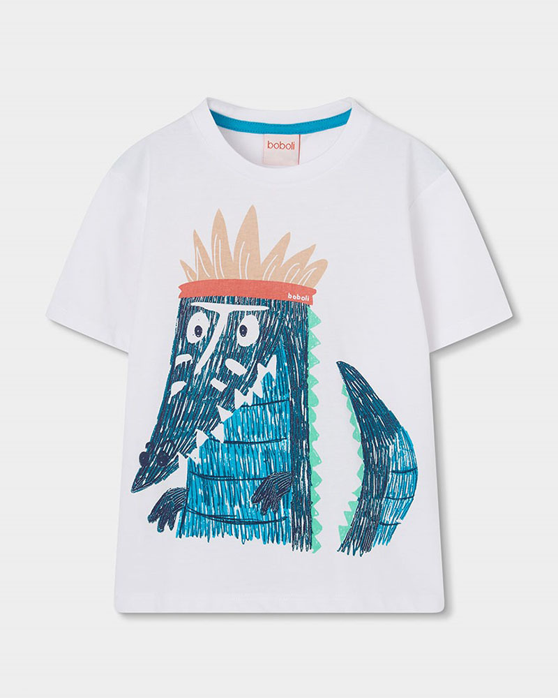 BOBOLI Knit t-Shirt for boy -BCI - 693020