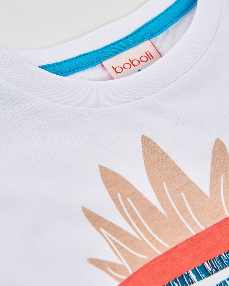 BOBOLI Knit t-Shirt for boy -BCI - 693020