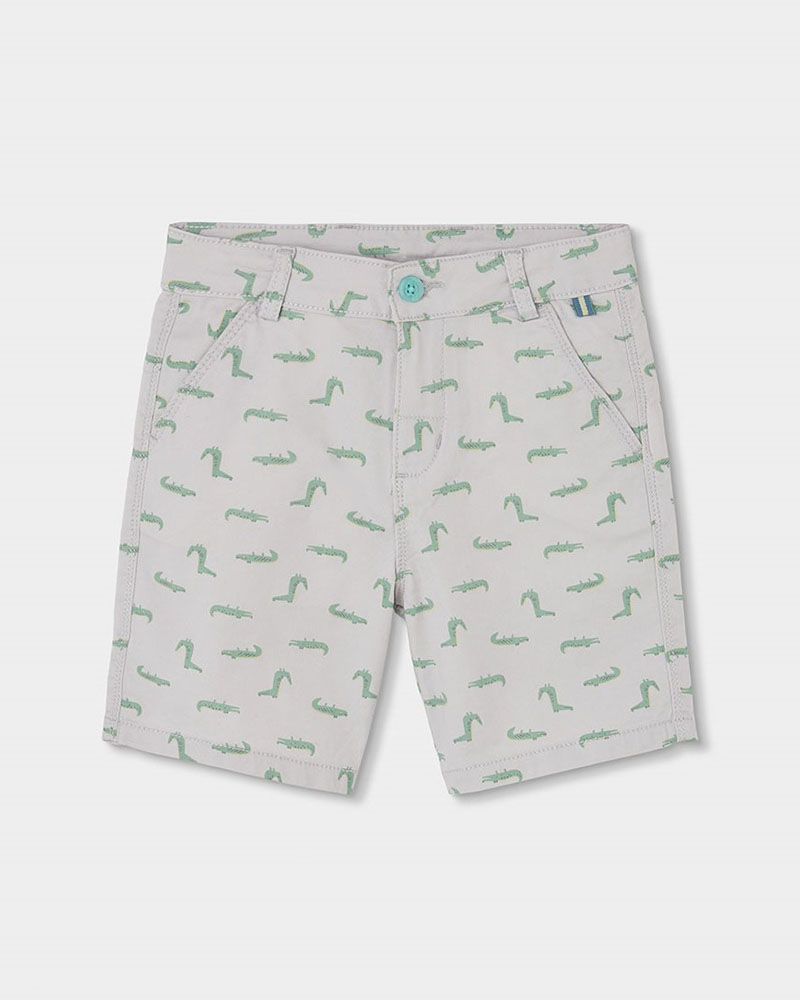 BOBOLI Gabardine bermuda shorts for boy -BCI - 813046