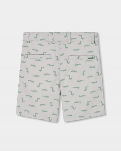 BOBOLI Gabardine bermuda shorts for boy -BCI - 813046