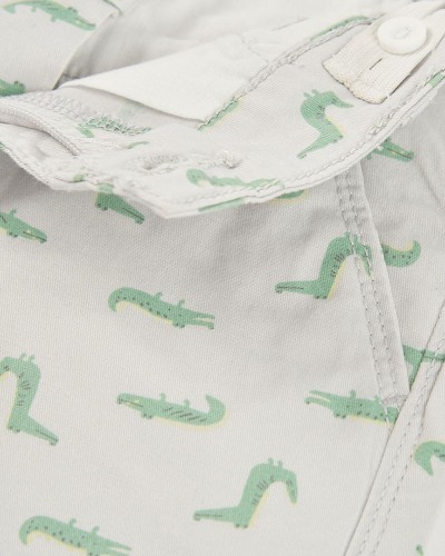 BOBOLI Gabardine bermuda shorts for boy -BCI - 813046