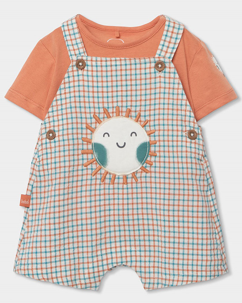 BOBOLI Set knit combined for baby -BCI - 223018