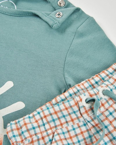 BOBOLI Set knit combined for baby boy - 223029