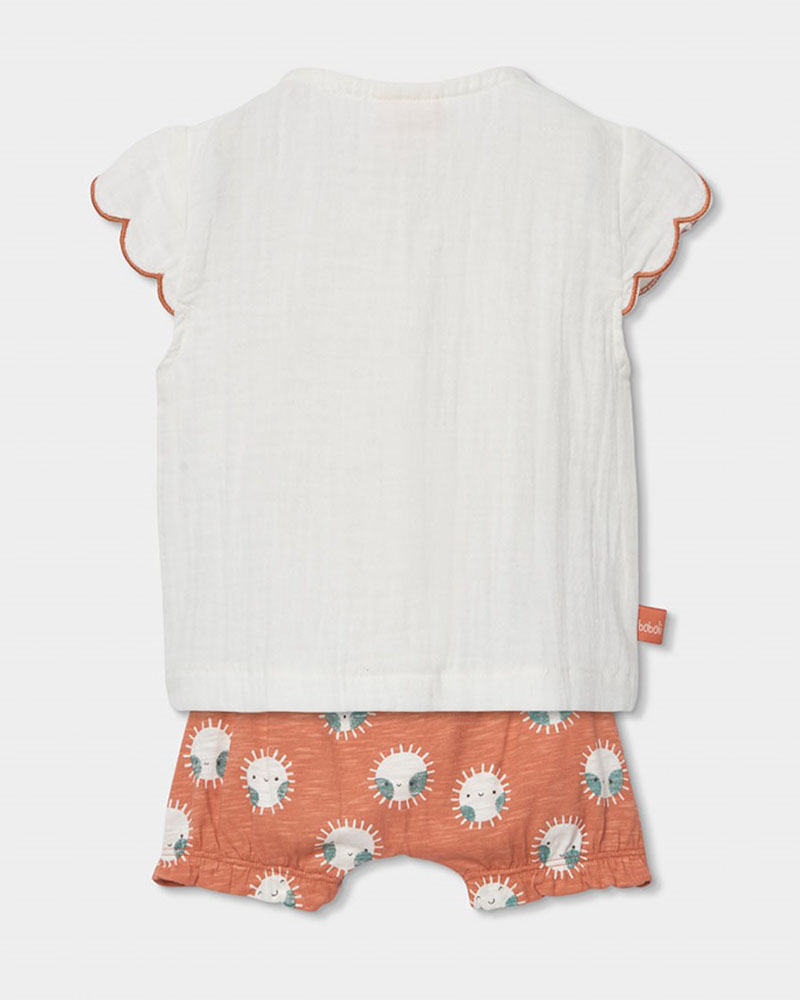 BOBOLI Set knit for baby girl -BCI - 123062