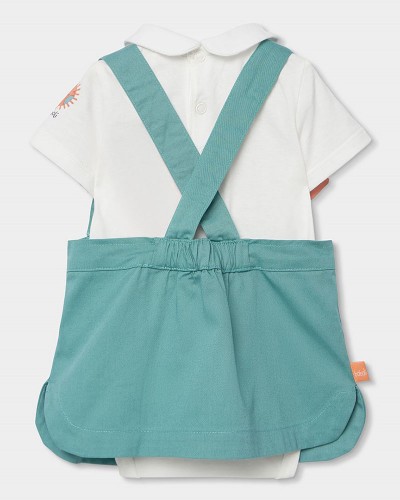 BOBOLI Set knit for baby girl -BCI - 123051