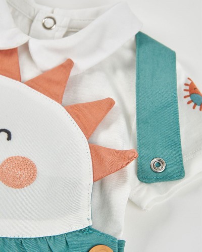 BOBOLI Set knit for baby girl -BCI - 123051