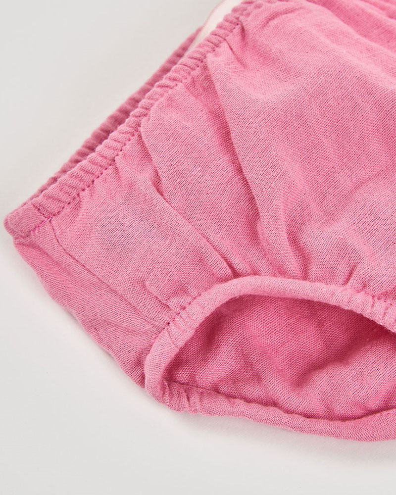 BOBOLI Dress muslin for baby girl -BCI - 133030