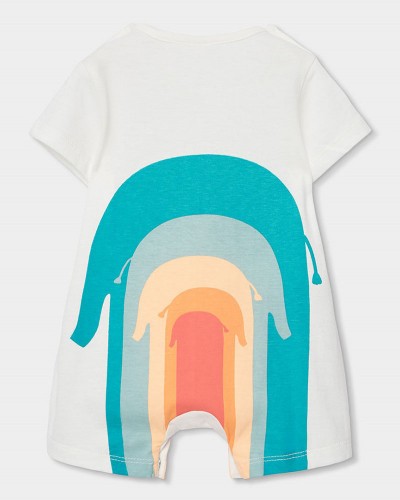 BOBOLI Knit play suit for baby boy -BCI - 253066