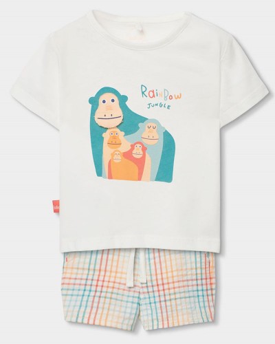 BOBOLI Set knit combined for baby -BCI - 253099