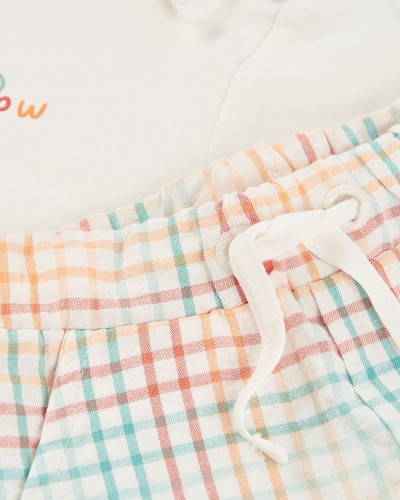 BOBOLI Set knit combined for baby -BCI - 253099