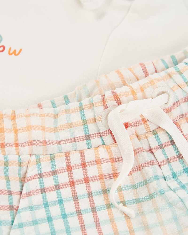 BOBOLI Set knit combined for baby -BCI - 253099