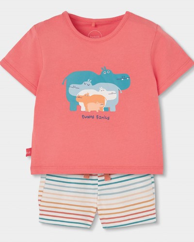 BOBOLI Set knit for baby boy -BCI - 253022