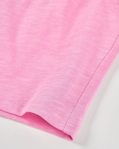 BOBOLI Knit bermuda shorts flame for girl -BCI - 493051