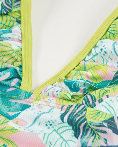 BOBOLI Swimsuit polyamide printed for girl - 413165