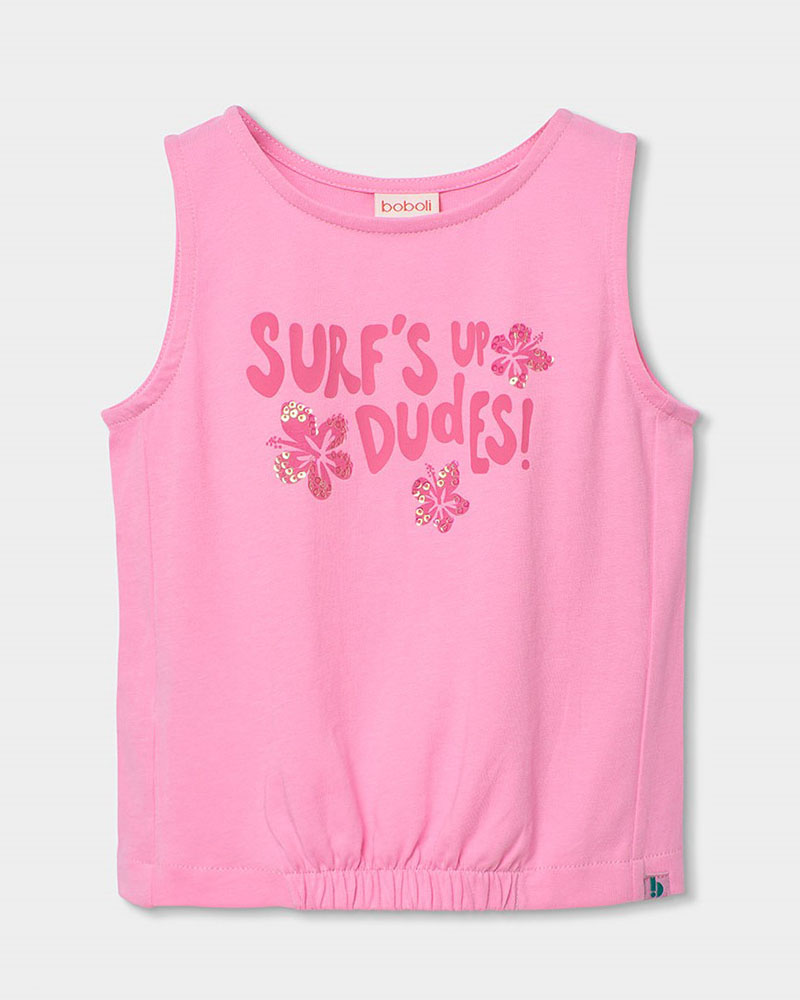 BOBOLI Knit t-Shirt for girl -BCI - 413019