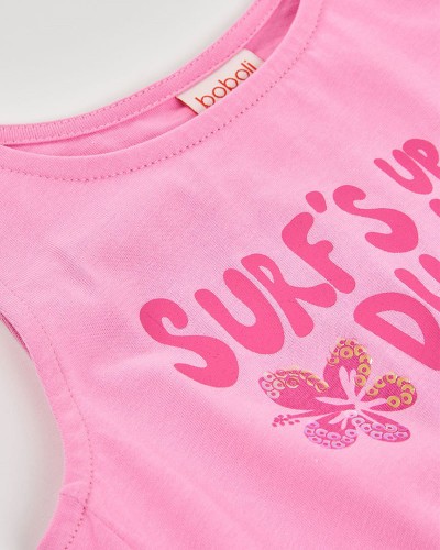 BOBOLI Knit t-Shirt for girl -BCI - 413019