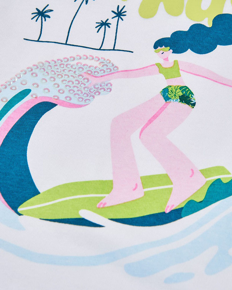 BOBOLI Knit t-Shirt for girl -BCI - 413086