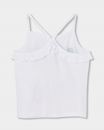 BOBOLI Knit t-Shirt suspenders for girl -BCI - 413109