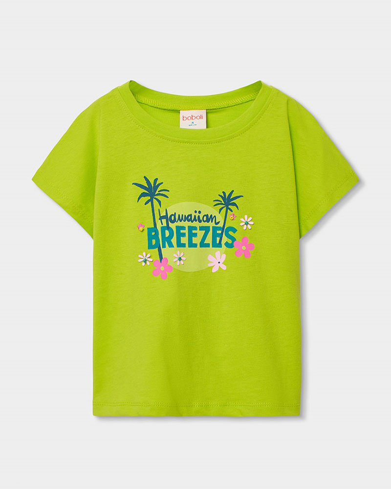 BOBOLI Knit t-Shirt for girl -BCI - 413110