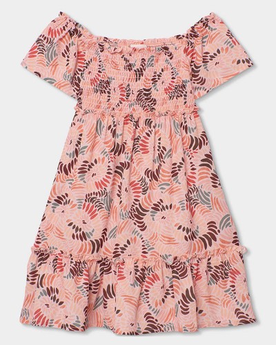 BOBOLI Dress printed for girl - 433066