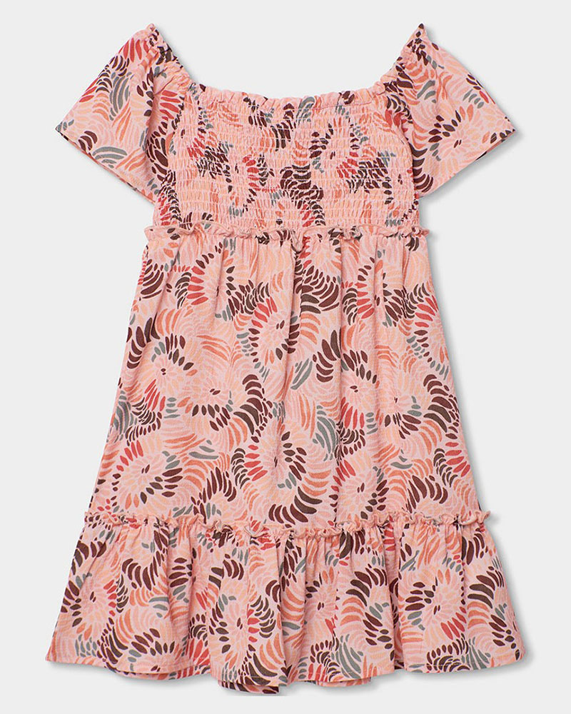BOBOLI Dress printed for girl - 433066