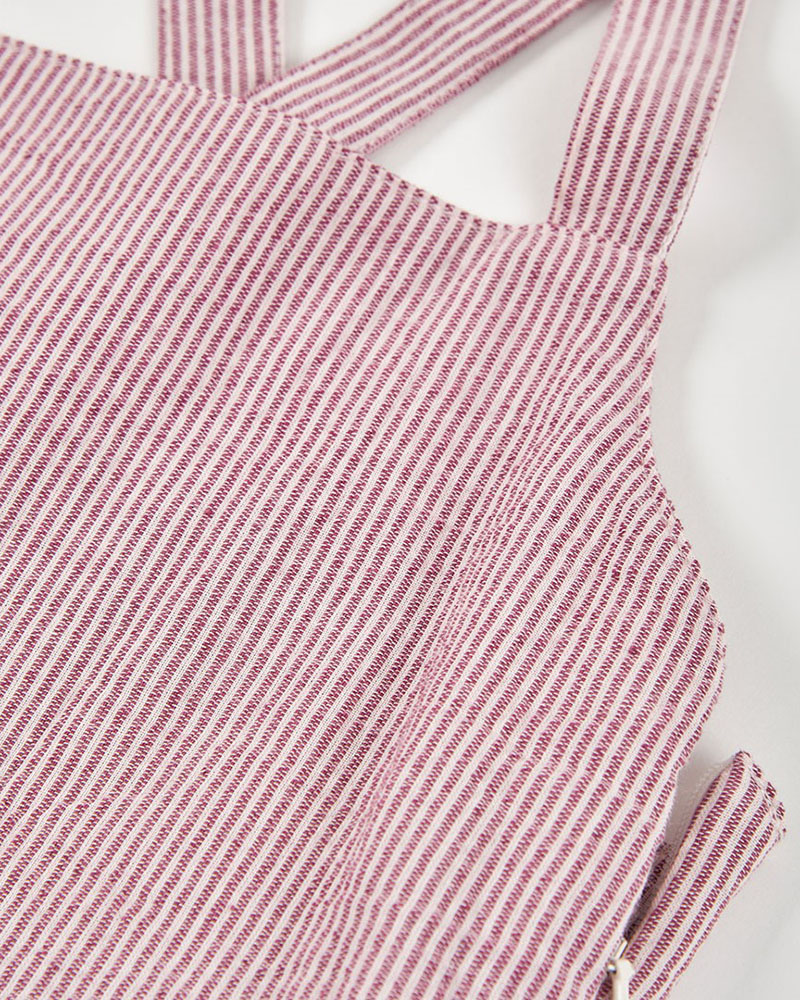 BOBOLI Popelin jumpsuit striped for girl -BCI - 433101