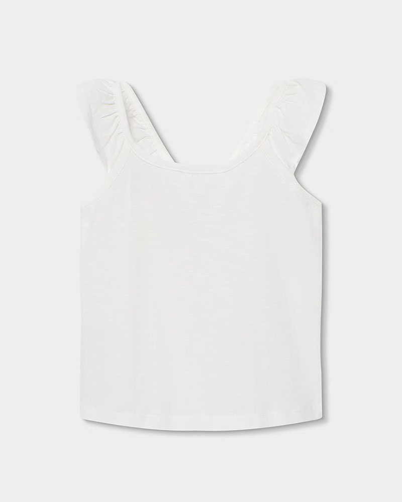 BOBOLI Knit t-Shirt flame for girl -BCI - 433112