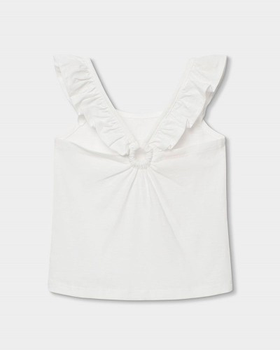 BOBOLI Knit t-Shirt flame for girl -BCI - 433112