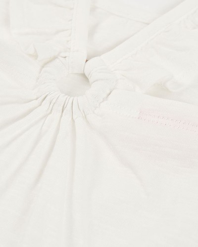 BOBOLI Knit t-Shirt flame for girl -BCI - 433112