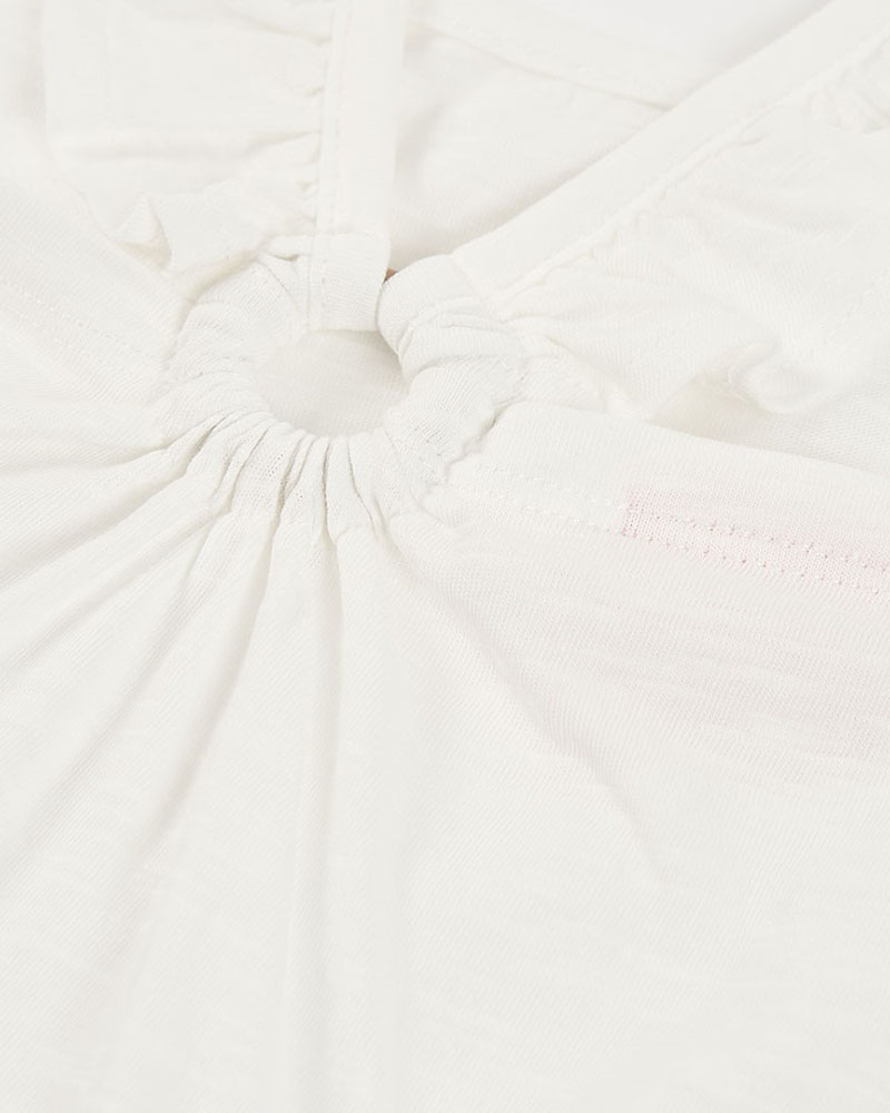 BOBOLI Knit t-Shirt flame for girl -BCI - 433112