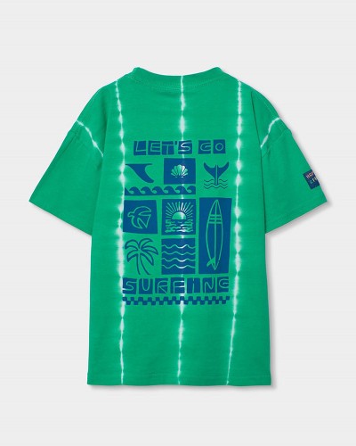 BOBOLI Knit t-Shirt dye for boy -BCI - 613033