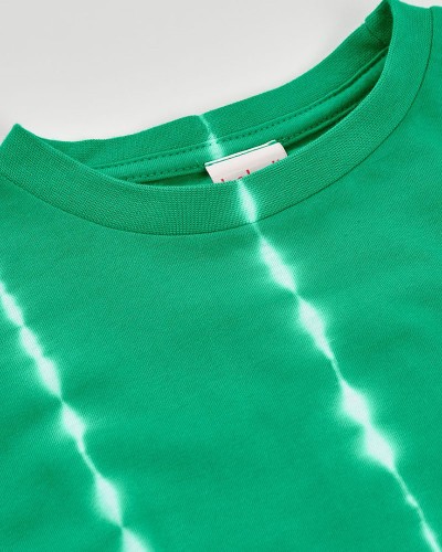 BOBOLI Knit t-Shirt dye for boy -BCI - 613033