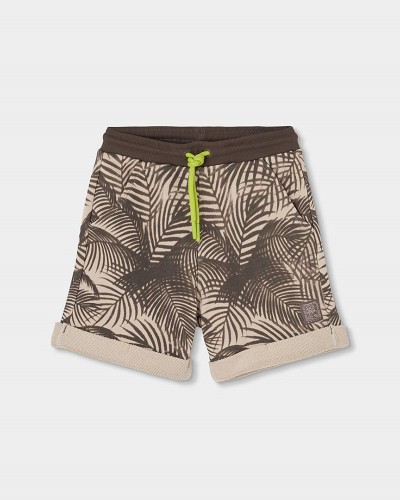 BOBOLI Fleece bermuda shorts printed for boy - 623090