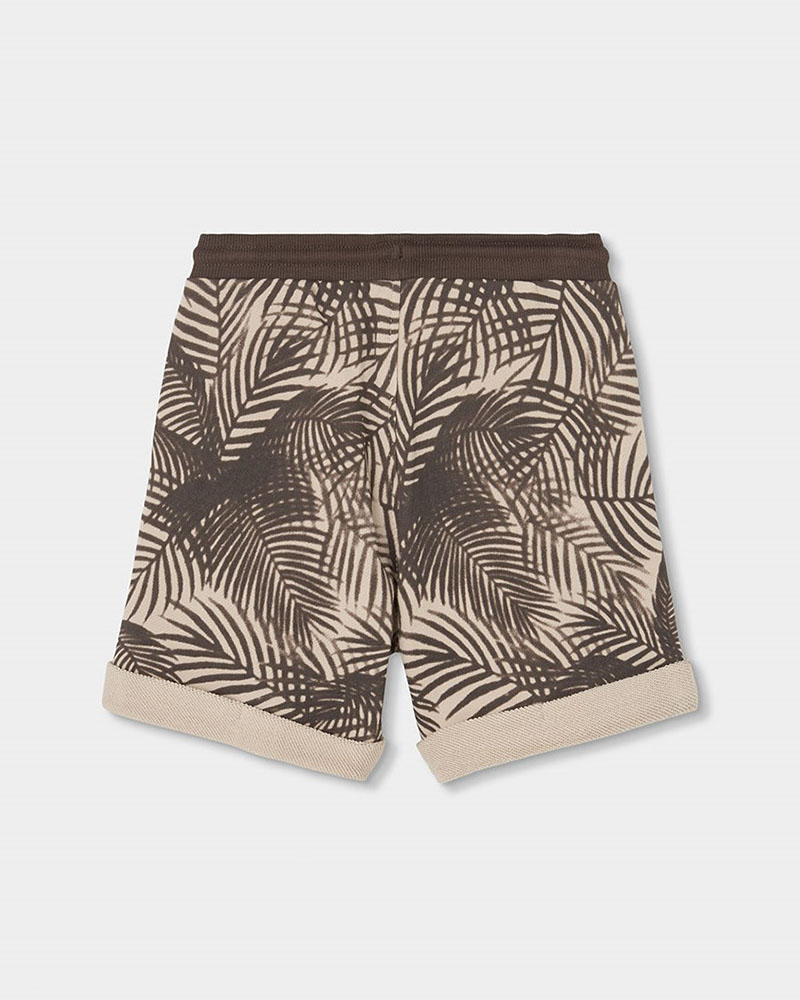 BOBOLI Fleece bermuda shorts printed for boy - 623090