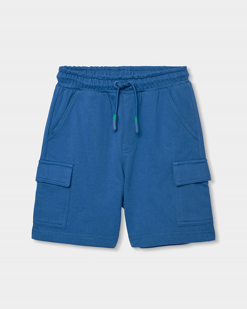 BOBOLI Fleece bermuda shorts for boy -BCI - 613066
