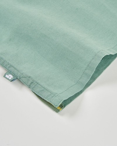 BOBOLI Linen polo for boy -BCI - 813091