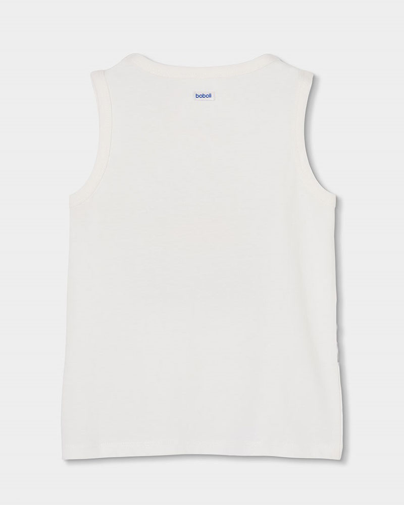 BOBOLI Knit t-Shirt suspenders for boy -BCI - 503198