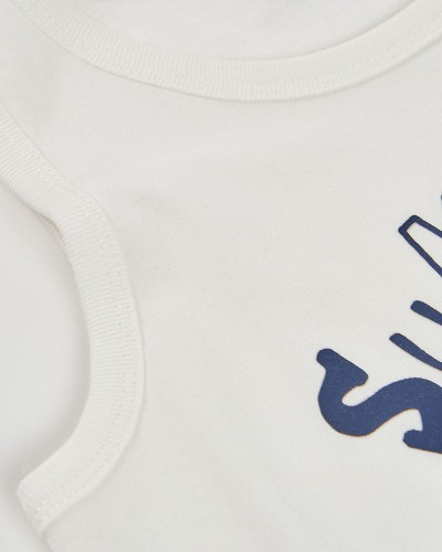 BOBOLI Knit t-Shirt suspenders for boy -BCI - 503198